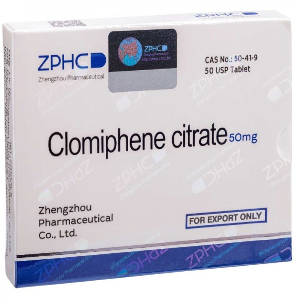 Кломид от Zhengzhou Pharmaceutical (50таб\50мг) Кломид от Zhengzhou Pharmaceutical (50таб\50мг)